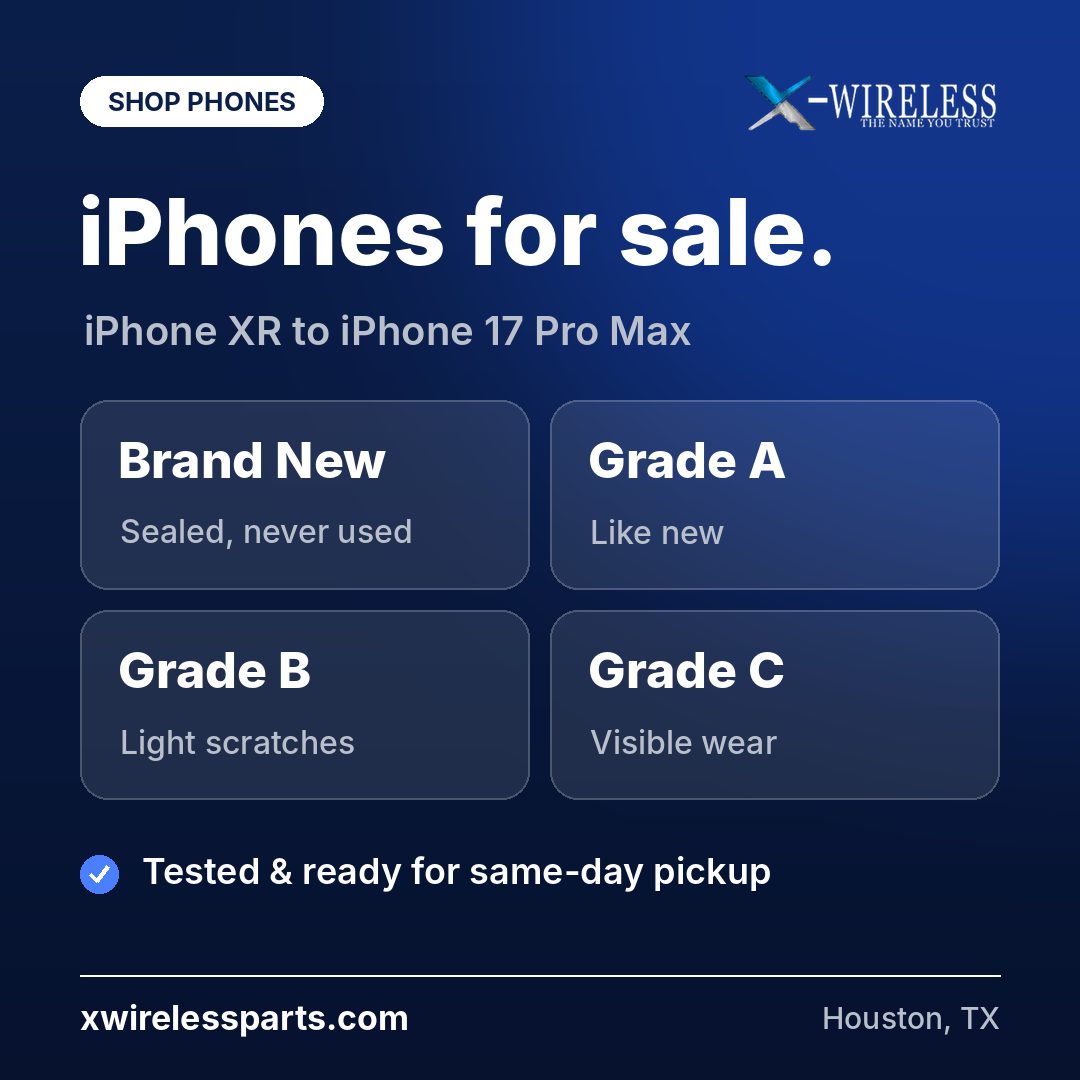 iPhones for sale