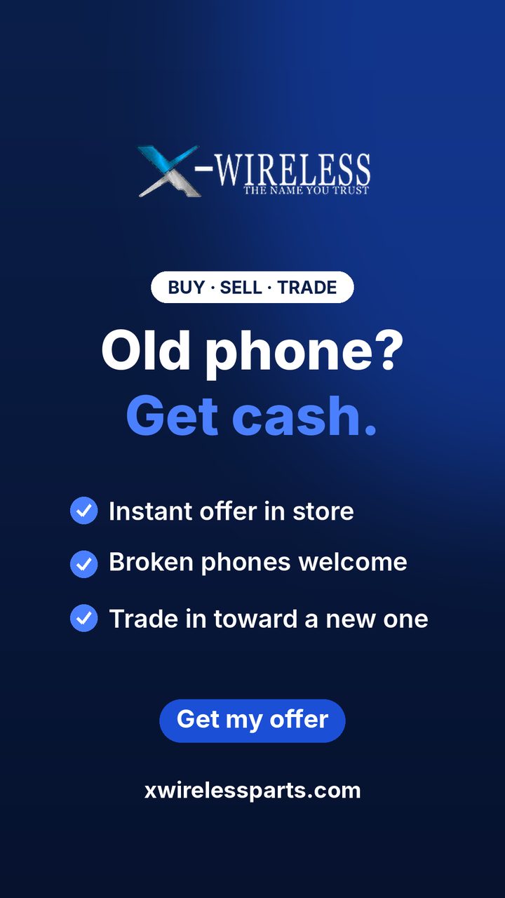 Old phone? Get cash. Get my offer
