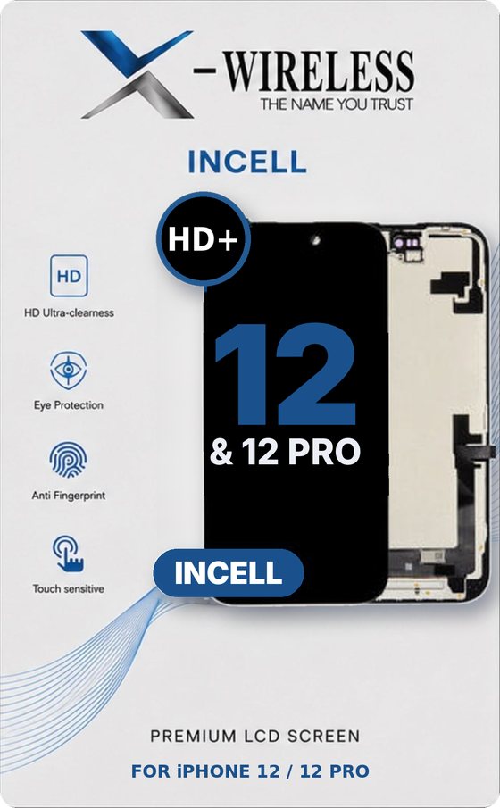 X-Wireless incell HD+ LCD screen — Incell LCD Screen Assembly for iPhone 12 / 12 Pro
