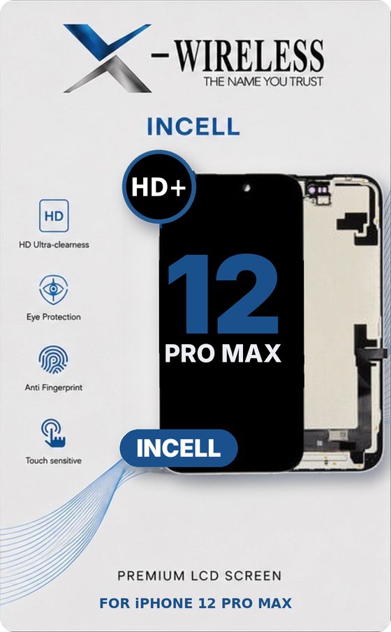 X-Wireless incell HD+ LCD screen — Incell LCD Screen Assembly for iPhone 12 Pro Max